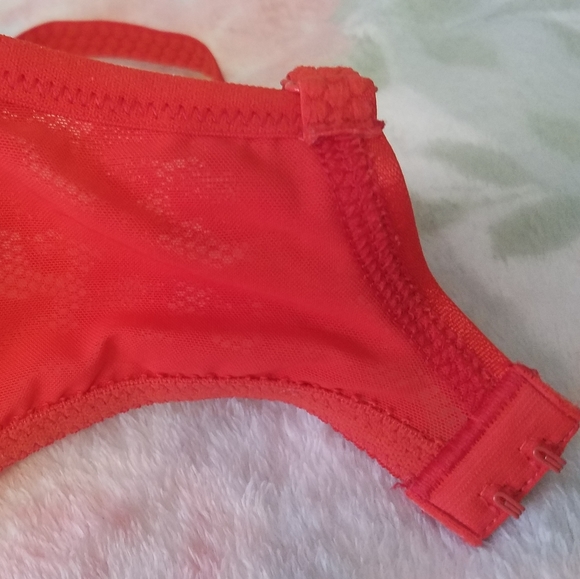 30DDD Passionata Chantelle Bra 30F Pink Plunge5919 - Picture 10 of 11